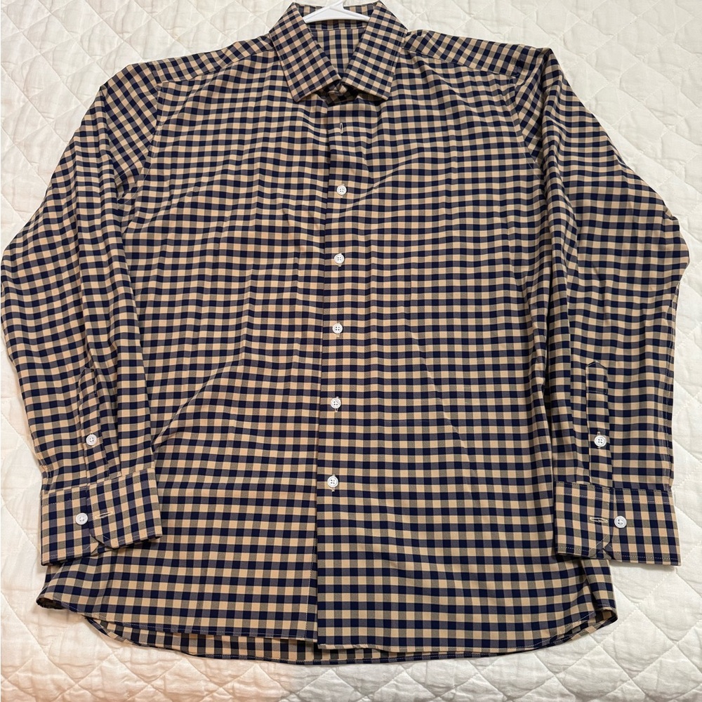 State and Liberty Men's Checkered Shirt